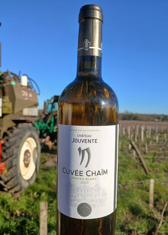 Château Jouvente Cuvée Chaim Graves Blanc Kosher AOC- License: 66.92/BTL Private: $77.10/BTL